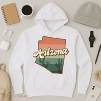 Arizona Retro Sunset Hoodie thumb 3