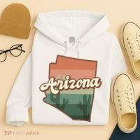 Arizona Retro Sunset Hoodie thumb 4