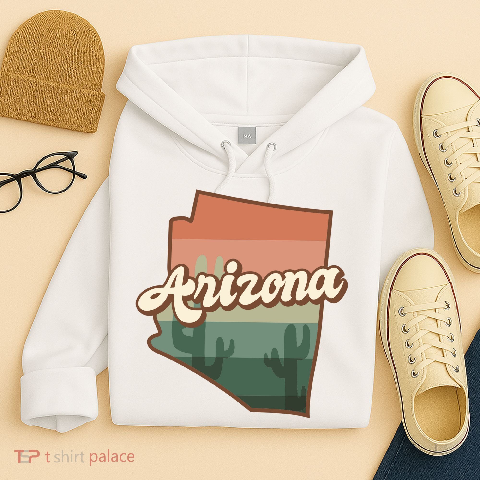 Arizona Retro Sunset Hoodie