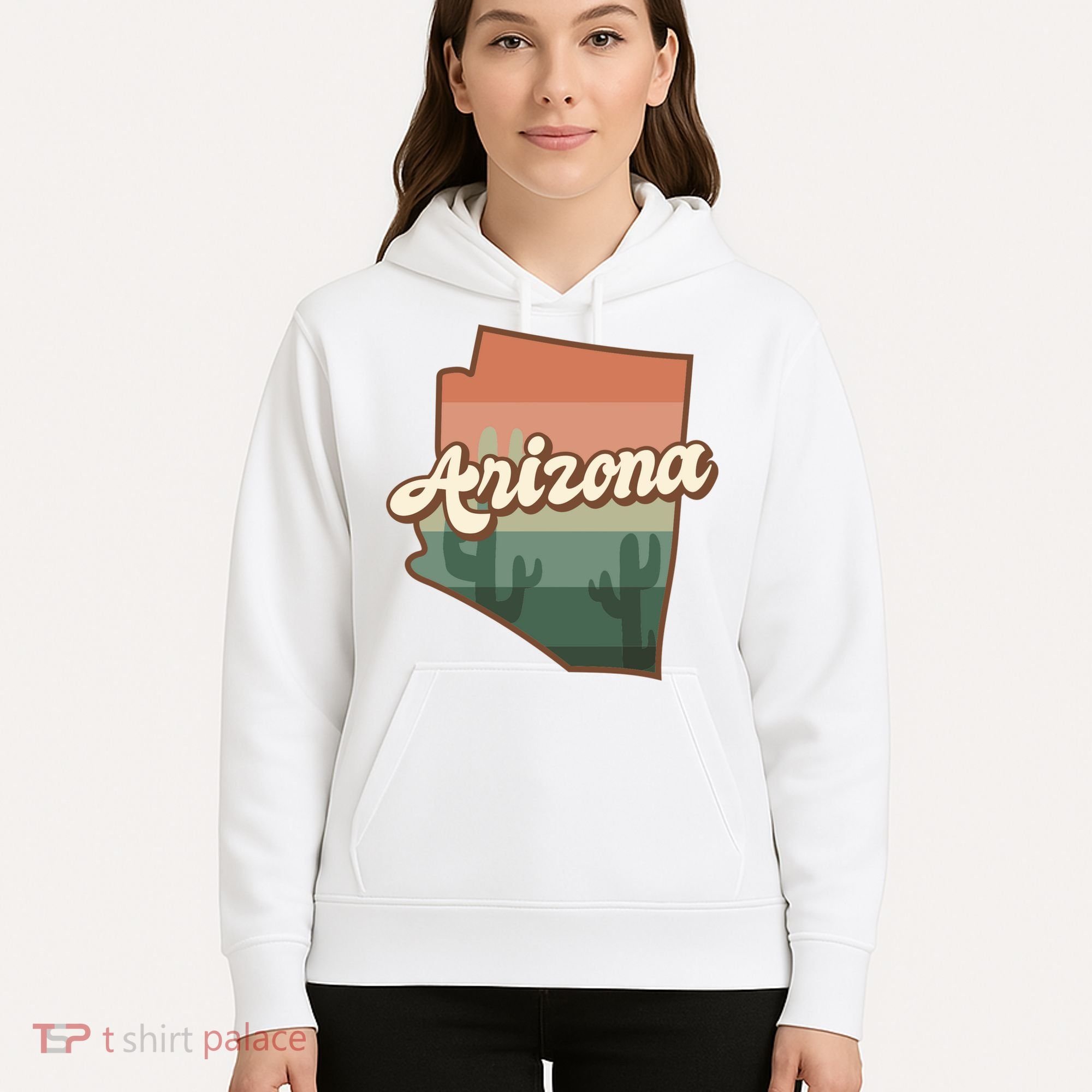 Arizona Retro Sunset Hoodie