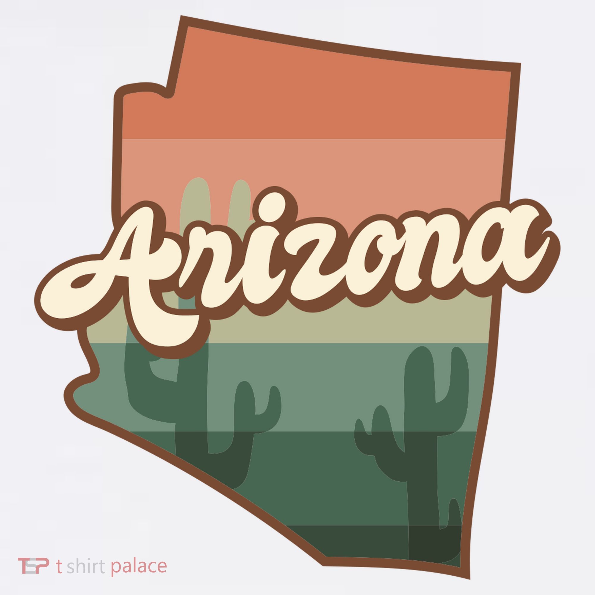 Arizona Retro Sunset Hoodie
