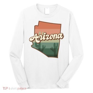 Arizona Retro Sunset Long Sleeve Shirt
