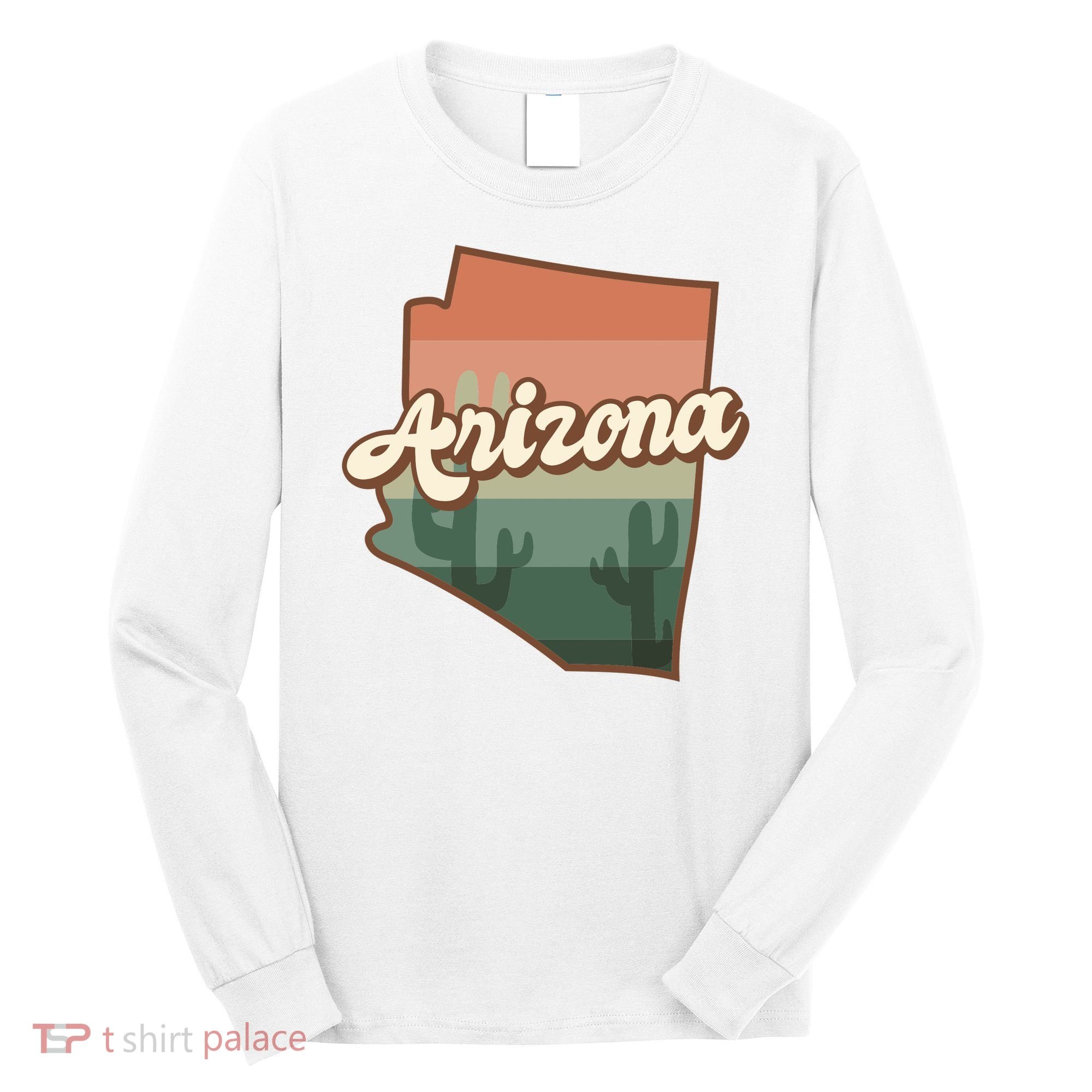Arizona Retro Sunset Long Sleeve Shirt