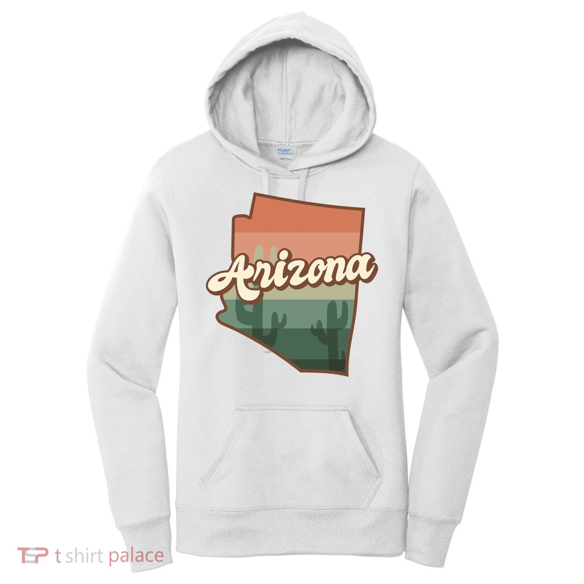 Arizona Retro Sunset Women's Hoodie