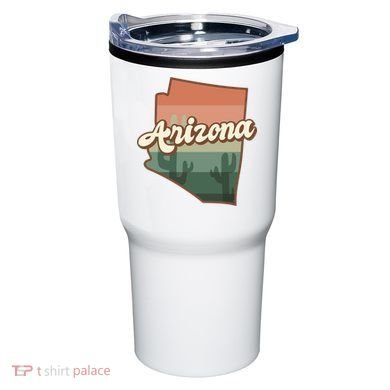 Arizona Retro Sunset Tumbler