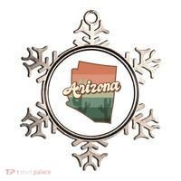 Arizona Retro Sunset Ornament thumb 0
