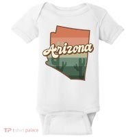 Arizona Retro Sunset Baby Bodysuit thumb 0