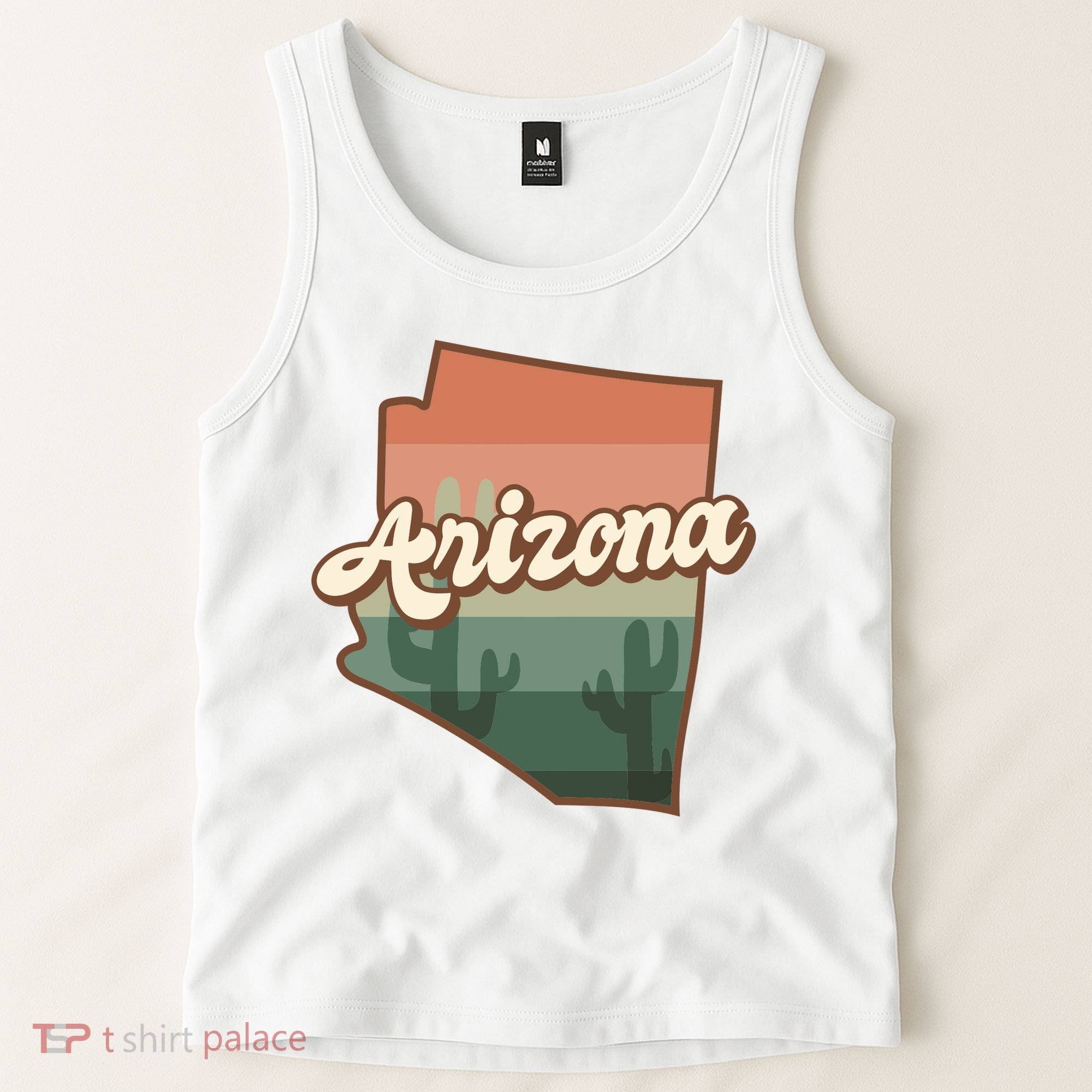 Arizona Retro Sunset Tank Top