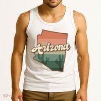 Arizona Retro Sunset Tank Top thumb 3