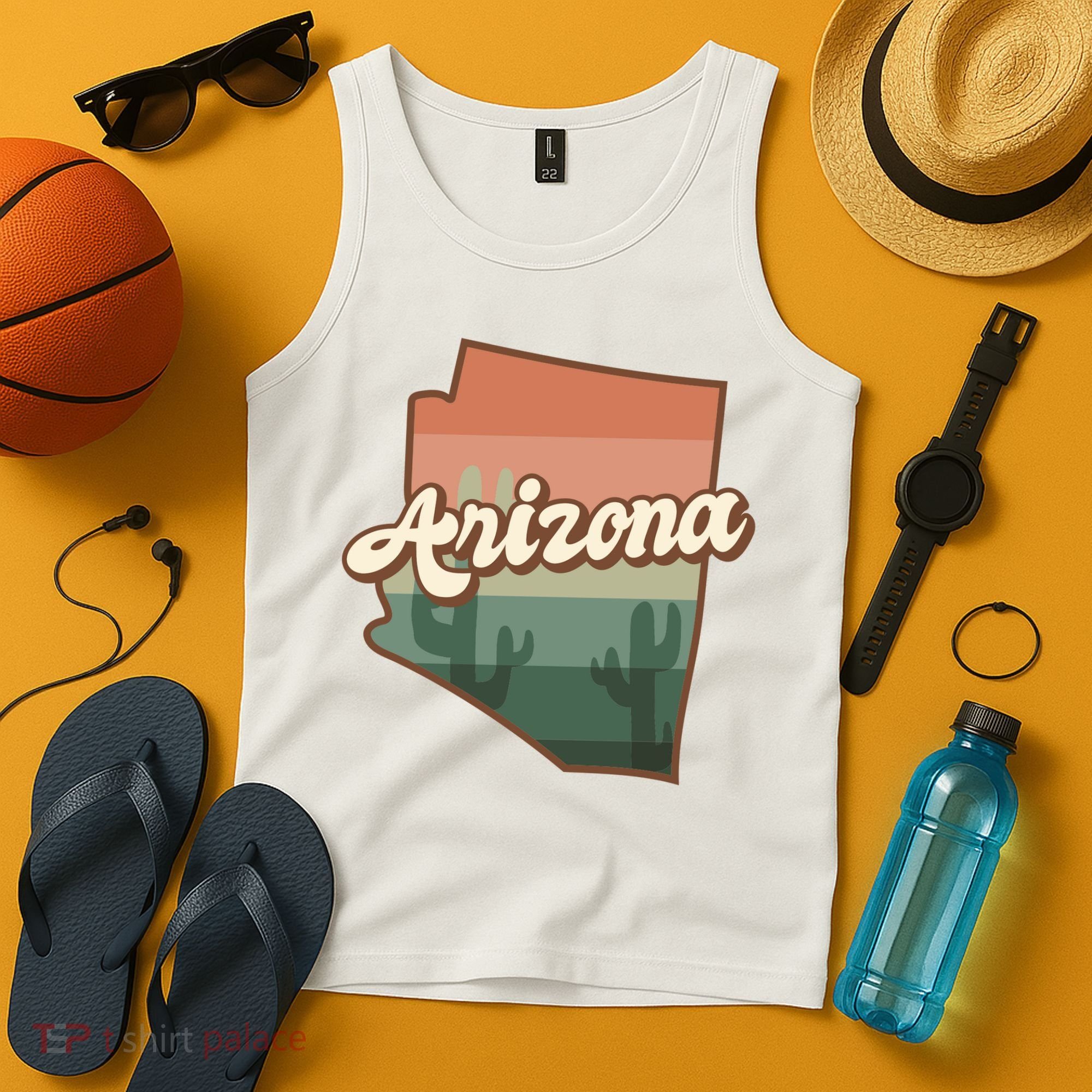 Arizona Retro Sunset Tank Top