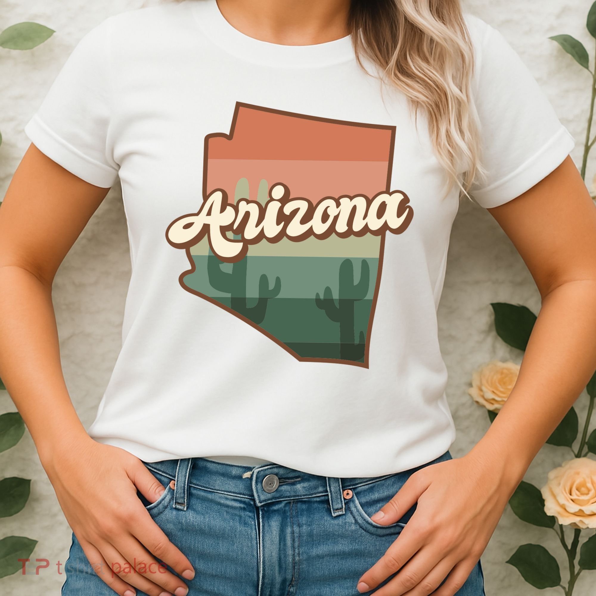 Arizona Retro Sunset Women's T-Shirt