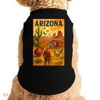 Arizona Retro Sunset Doggie Tank thumb 0