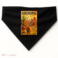 Arizona Retro Sunset USA-Made Doggie Bandana thumb 0