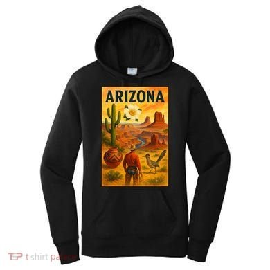 Arizona Retro Sunset Women's Hoodie