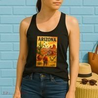 Arizona Retro Sunset Women's Tank Top thumb 2