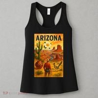Arizona Retro Sunset Women's Tank Top thumb 3
