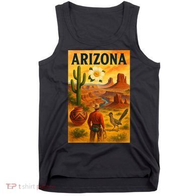 Arizona Retro Sunset Tank Top