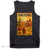 Arizona Retro Sunset Tank Top thumb 0