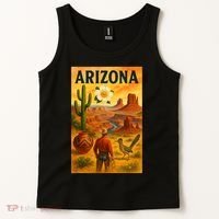 Arizona Retro Sunset Tank Top thumb 2