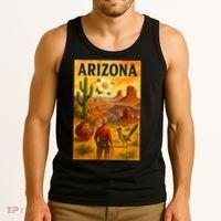 Arizona Retro Sunset Tank Top thumb 3