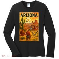 Arizona Retro Sunset Women's Long Sleeve Shirt thumb 0