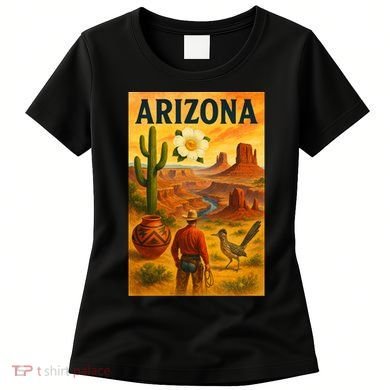 Arizona Retro Sunset Women's T-Shirt