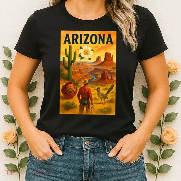 Arizona Retro Sunset Women's T-Shirt