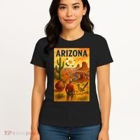 Arizona Retro Sunset Women's T-Shirt thumb 4