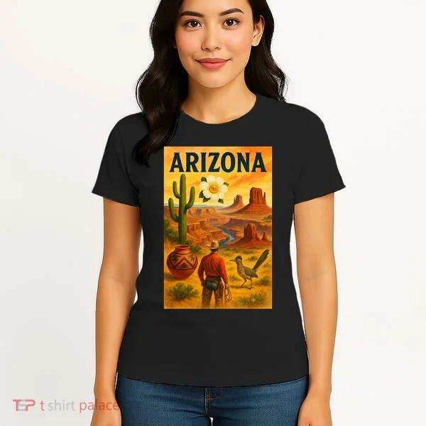 Arizona Retro Sunset Women's T-Shirt