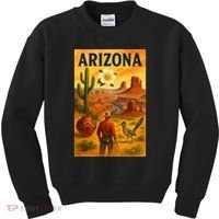 Arizona Retro Sunset Kids Sweatshirt thumb 0