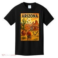 Arizona Retro Sunset Kids T-Shirt thumb 0