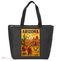 Arizona Retro Sunset Tote Bag thumb 0
