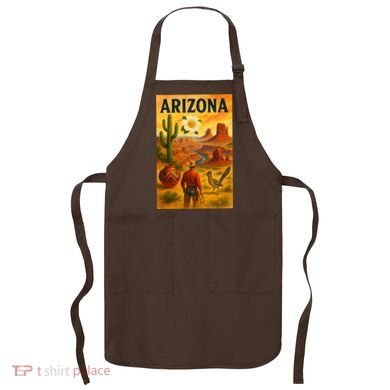 Arizona Retro Sunset Apron