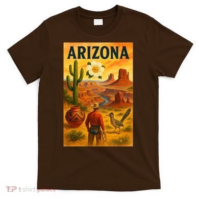 Arizona Retro Sunset T-Shirt