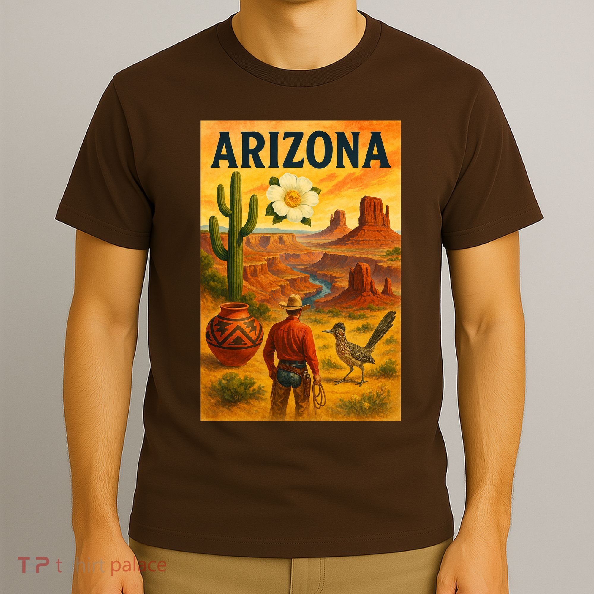 Arizona Retro Sunset T-Shirt