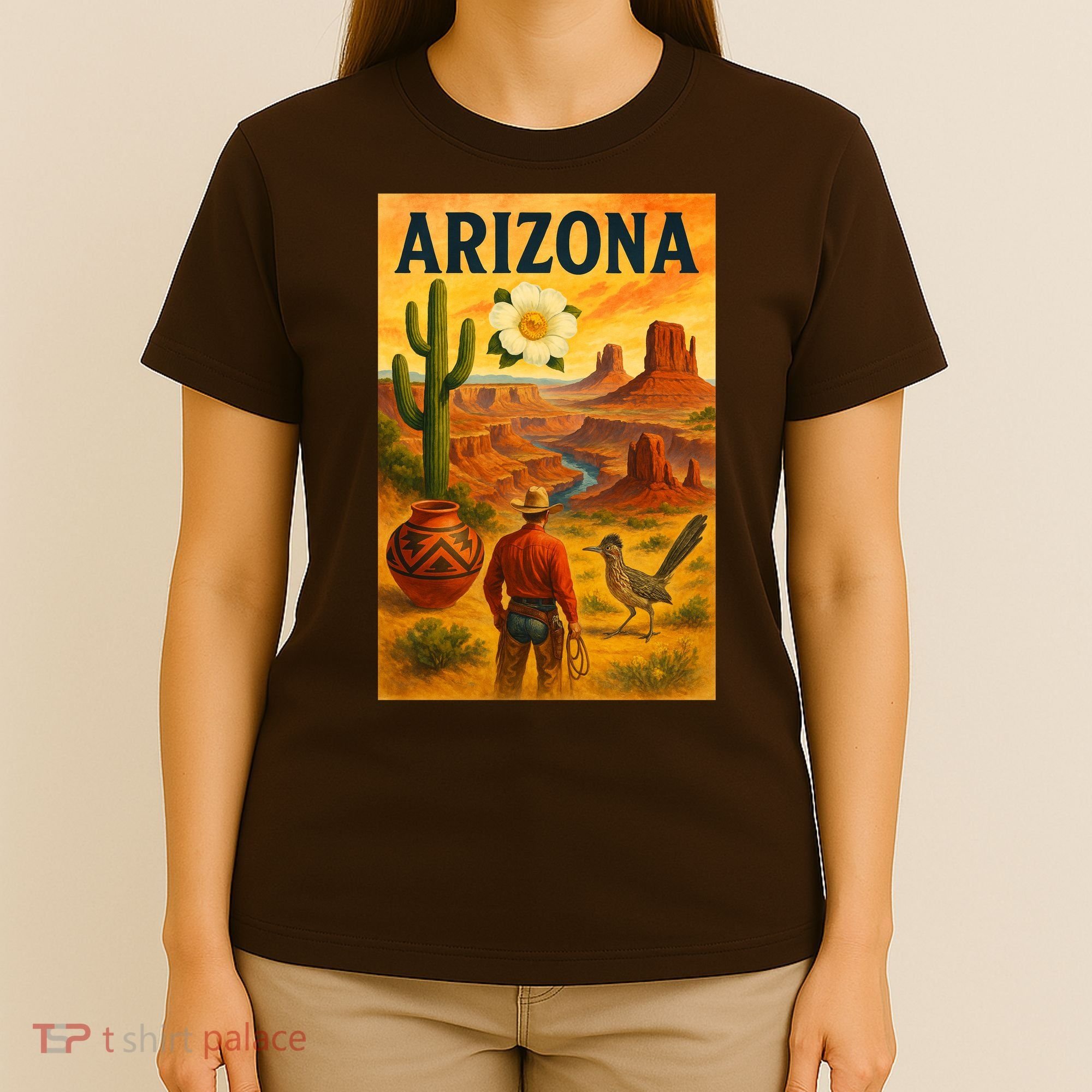 Arizona Retro Sunset T-Shirt