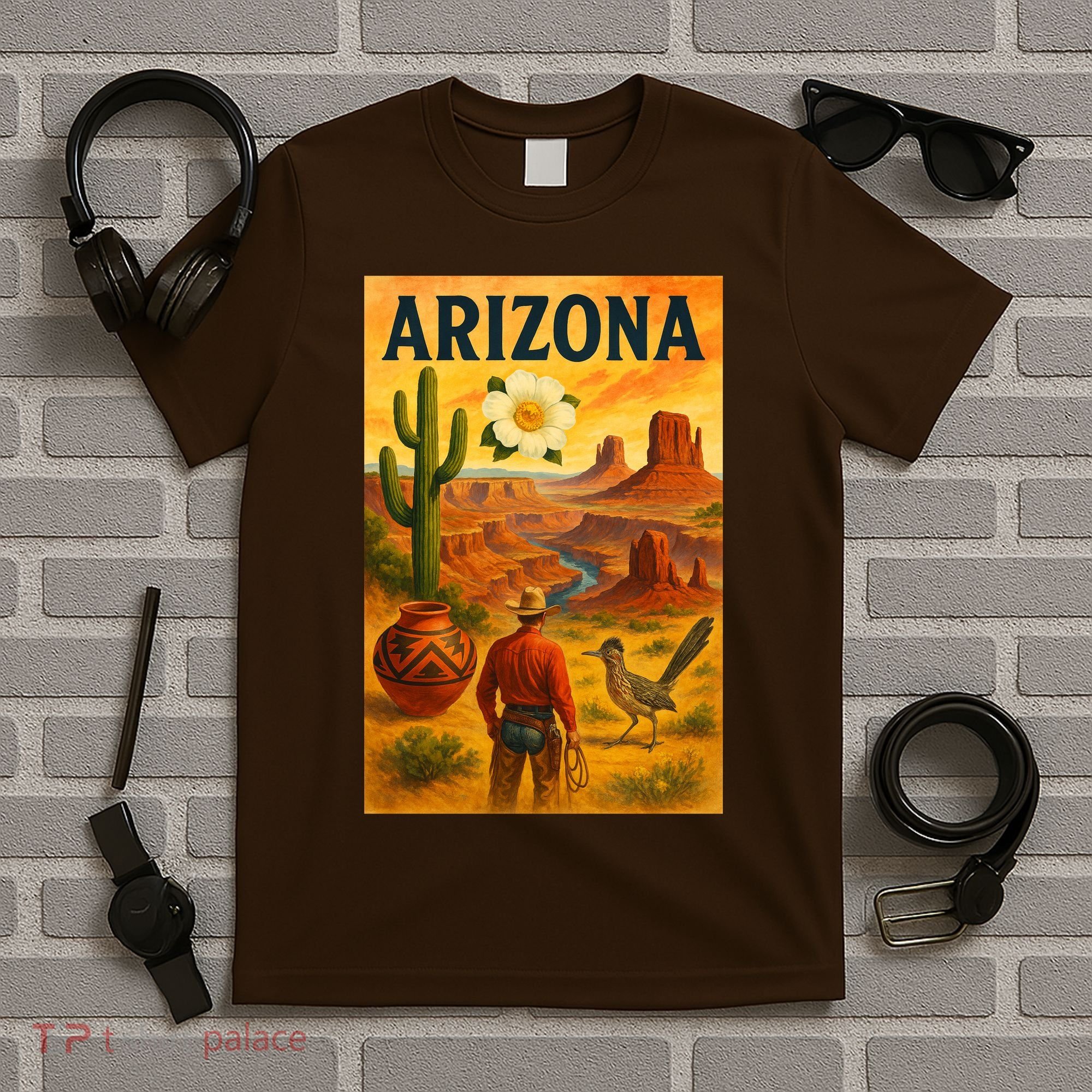Arizona Retro Sunset T-Shirt