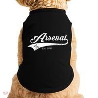 Arsenal Est. 1886 London Soccer Doggie Tank thumb 0