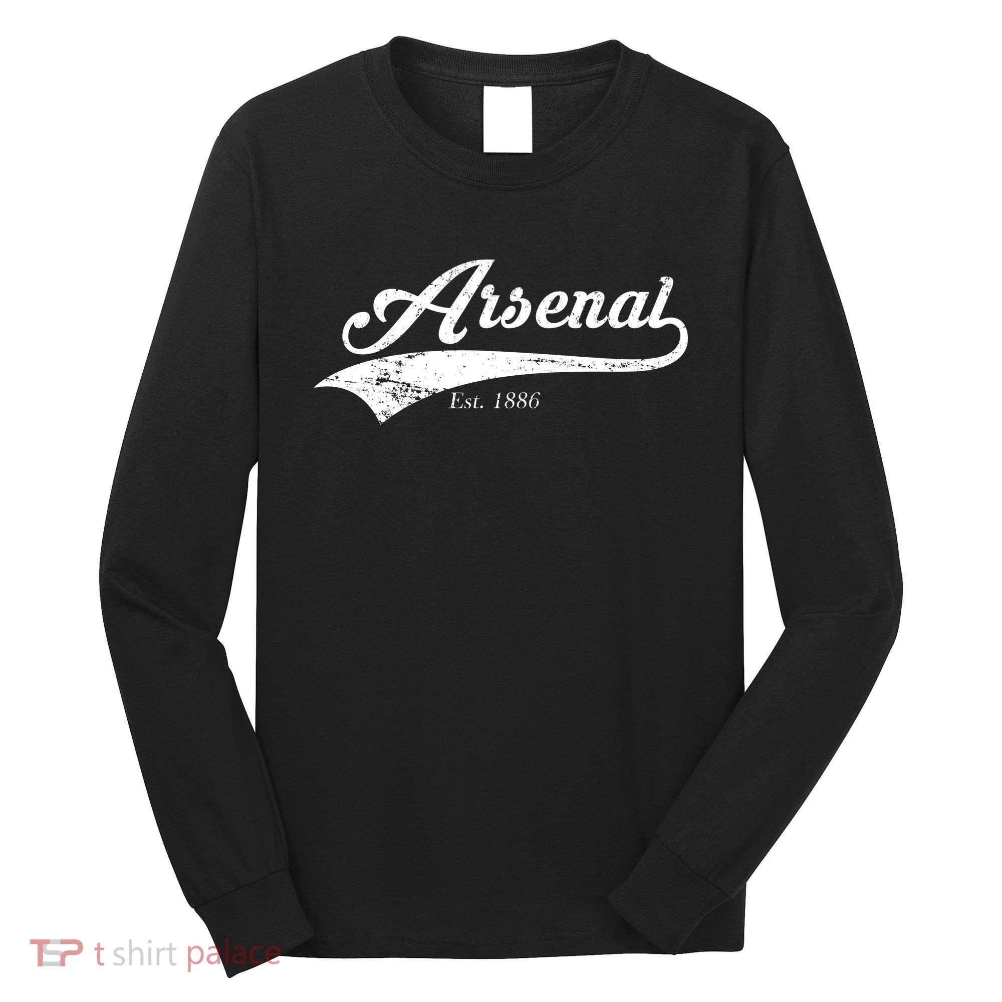 Arsenal Est. 1886 London Soccer Long Sleeve Shirt