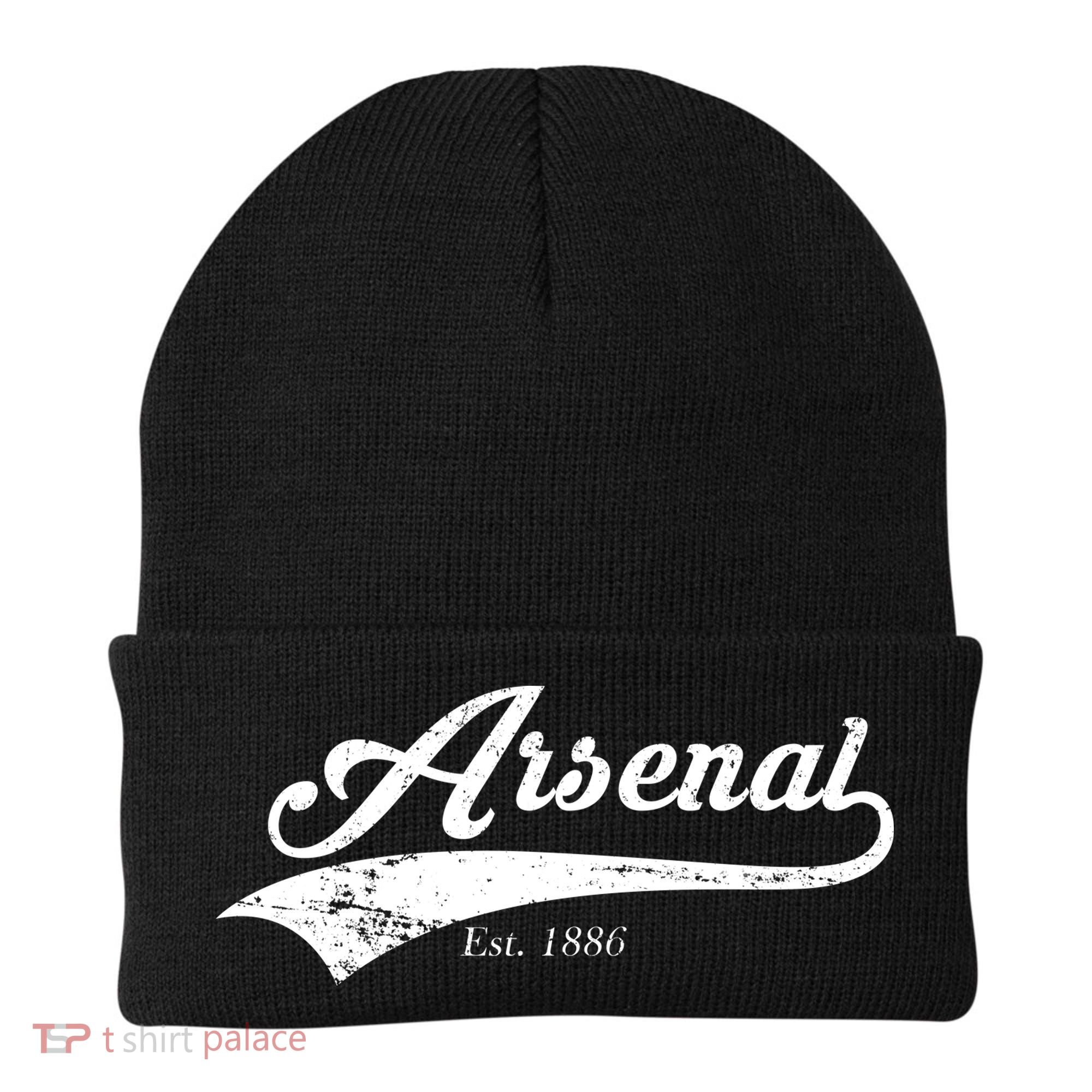 Arsenal Est. 1886 London Soccer Beanie