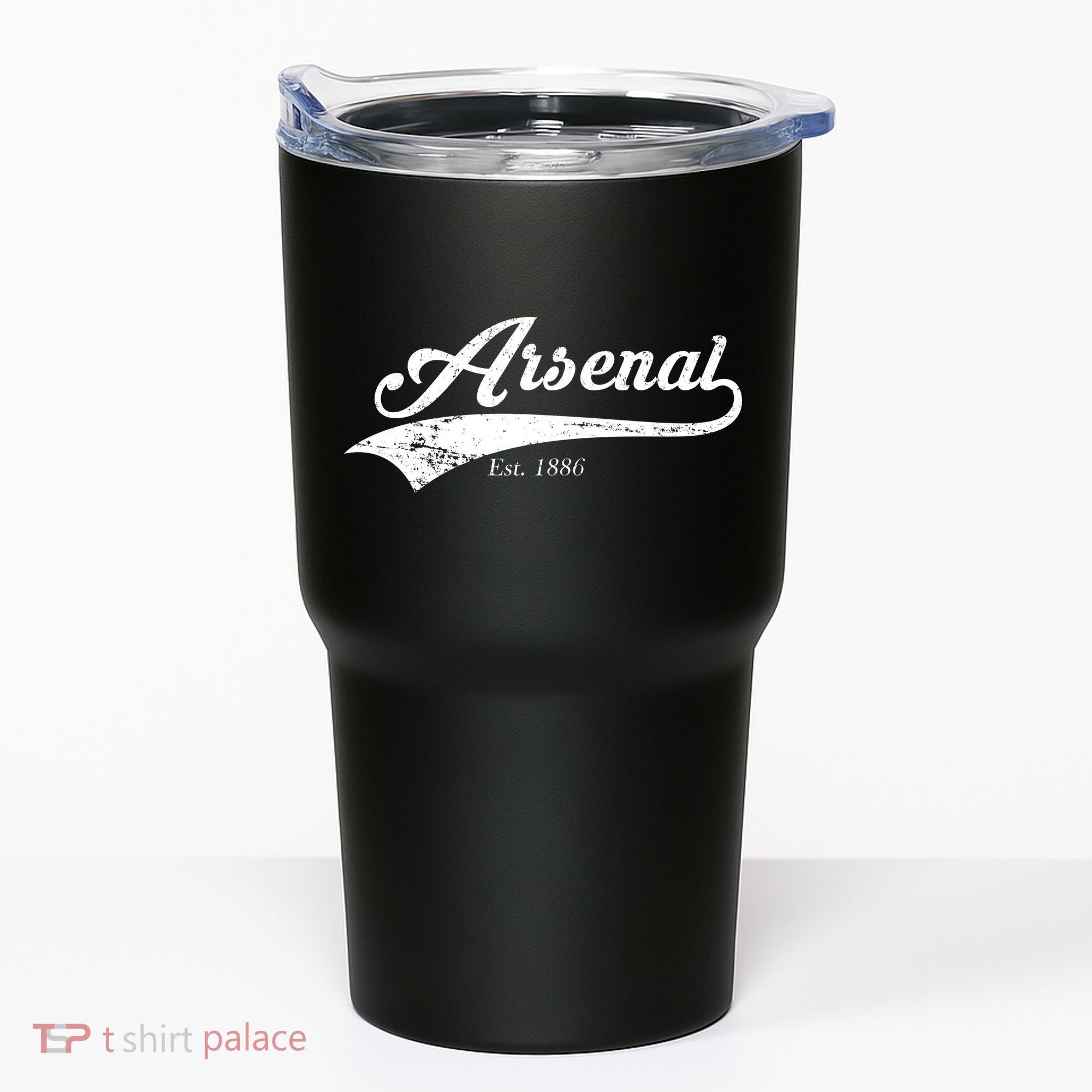 Arsenal Est. 1886 London Soccer Tumbler