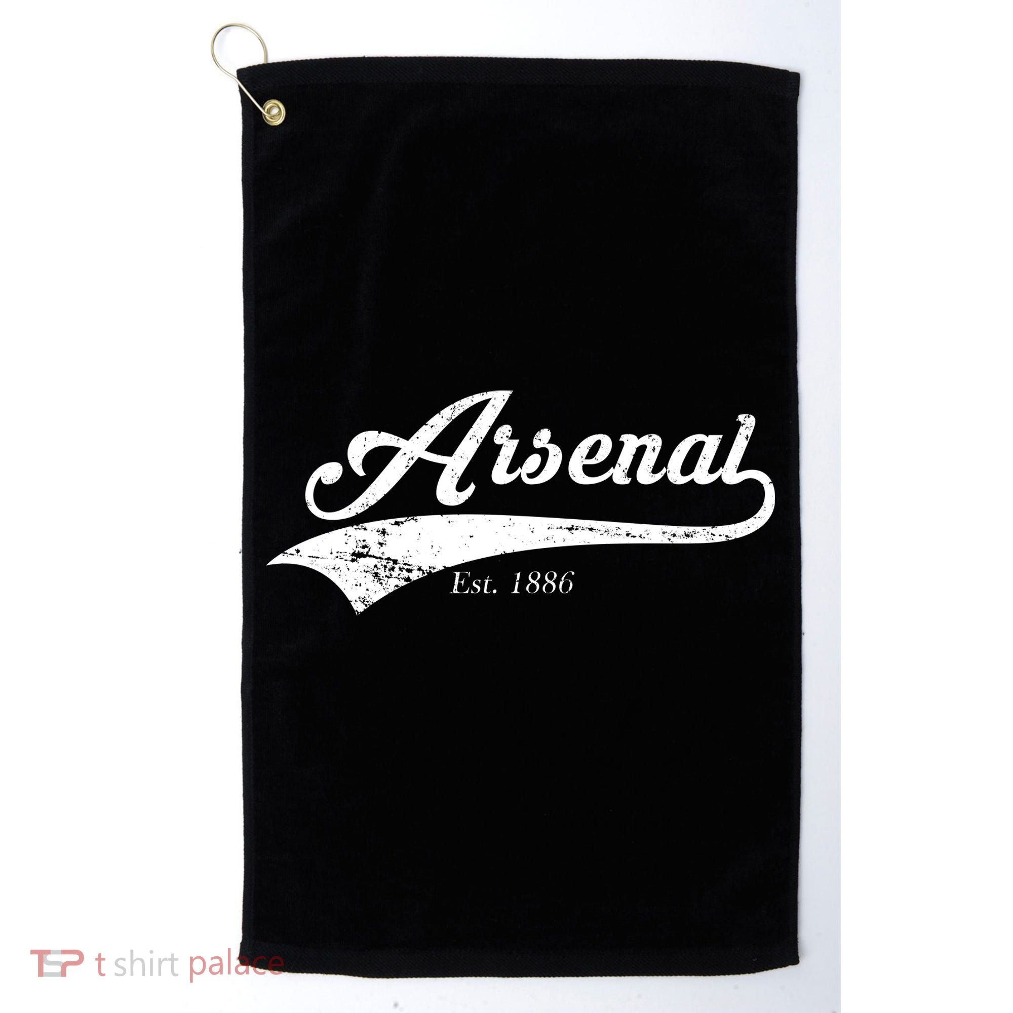 Arsenal Est. 1886 London Soccer Golf Towel