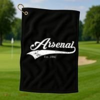 Arsenal Est. 1886 London Soccer Golf Towel thumb 1