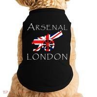 Arsenal London Soccer Jersey Cannon Union Jack  Doggie Tank thumb 0