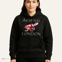 Arsenal London Soccer Jersey Cannon Union Jack  Hoodie thumb 5