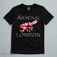Arsenal London Soccer Jersey Cannon Union Jack  T-Shirt thumb 5