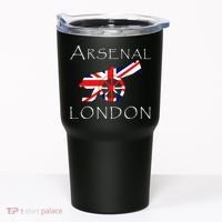 Arsenal London Soccer Jersey Cannon Union Jack  Tumbler thumb 0