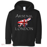 Arsenal London Soccer Jersey Cannon Union Jack  Toddler Hoodie thumb 0