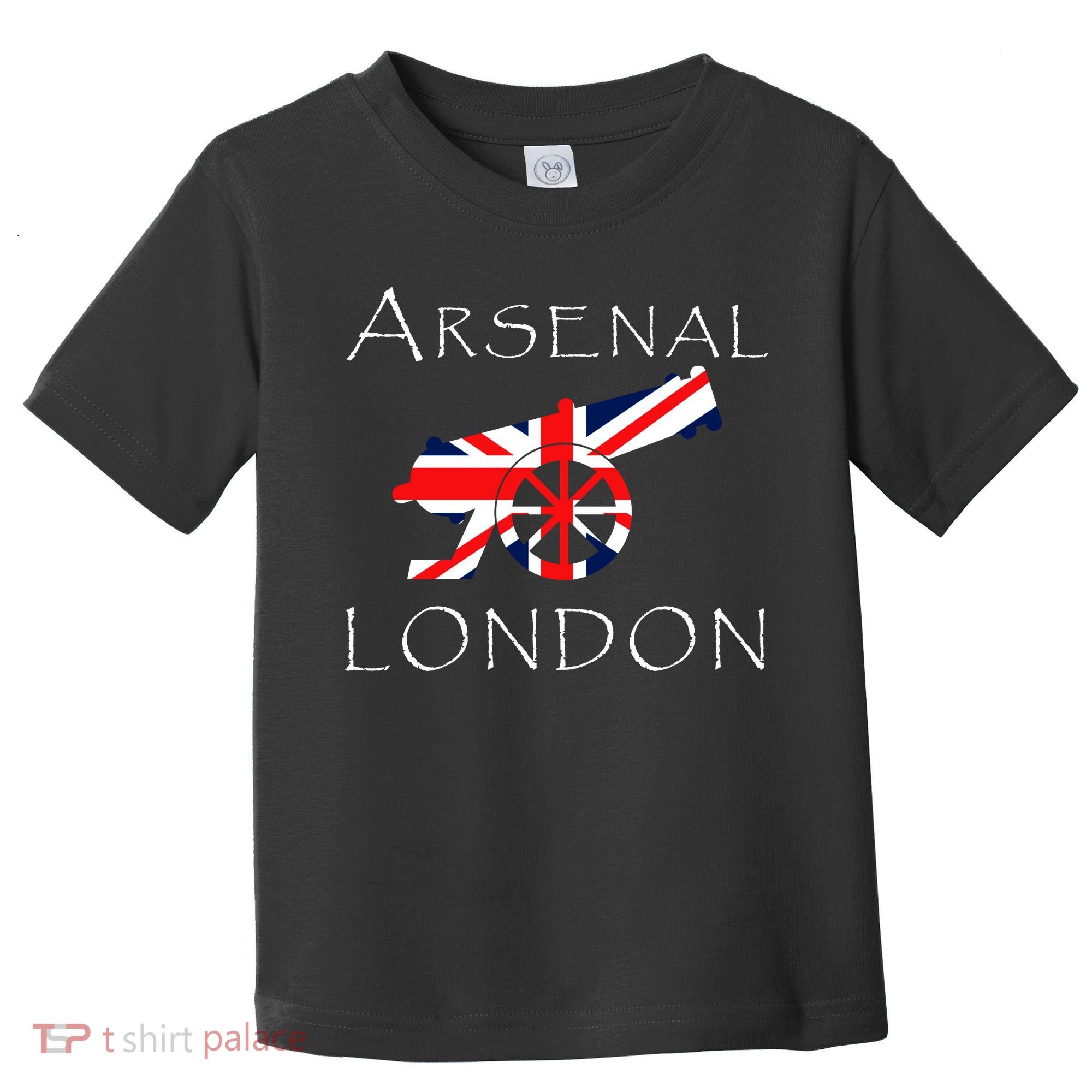 Arsenal London Soccer Jersey Cannon Union Jack  Toddler T-Shirt