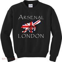 Arsenal London Soccer Jersey Cannon Union Jack  Kids Sweatshirt thumb 0